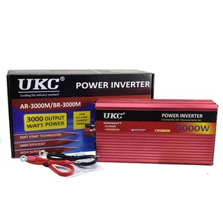 LXJ 3000W ไฟอินเวอร์เตอร์ DC 12V ไป AC 220V 50HZ คุ้มครองเต็มรูปแบบไฟ AC Inverter ยอมรับรถอินเวอร์เตอร์ 3000Wอ