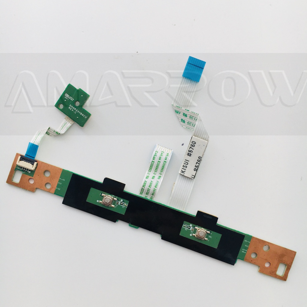 ซ้ายและขวาปุ่มทัชแพดสําหรับ HP G4-2000 G6-2000 G7-2000 DA0R33TB6E0 pxc2