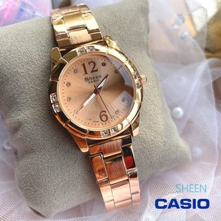 นาฬิกาคาสิโอ นาฬิกา ข้อมือ Casio คาสิโอ คาสิโอ นาฬิกาผู้หญิง ราคาสบายกระเป๋า ใส่ทำงาน ใส่ไปเรียน หรูหรา ผู้หญิง แพง สวย