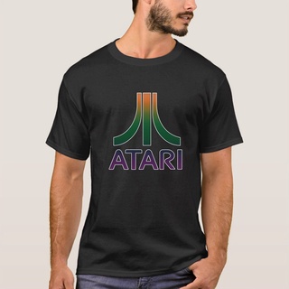 เสื้อยืดผ้าฝ้ายพิมพ์ลายคลาสสิก พร้อมส่ง เสื้อยืดแขนสั้น พิมพ์ลายโลโก้ Atari หลากสี แฟชั่นฤดูร้อน สําหรับผู้ชาย และผู้หญิ