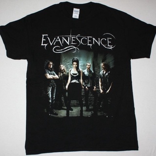 Evanescence Band ใหม่ เสื้อยืดลําลอง คุณภาพสูง สไตล์เกาหลี