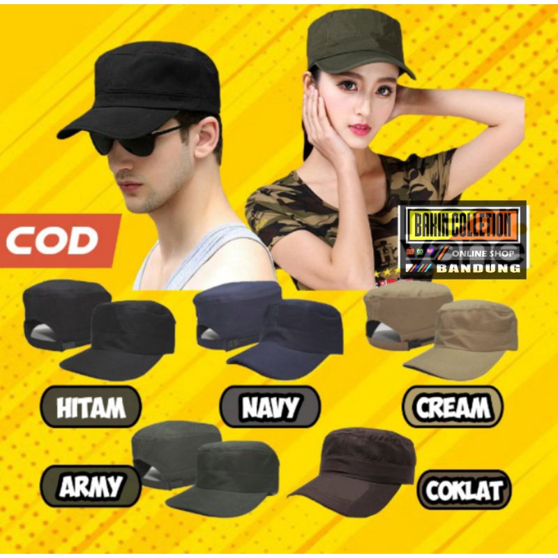ADULT PLAIN HAT BASEBALL COMMAND HAT