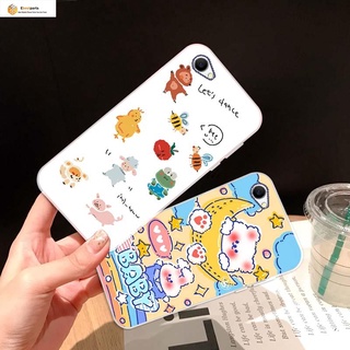 Eb- เคสซิลิโคนนิ่ม แบบ 3 สําหรับ OPPO A71 F1 R7 R7S R9 R9S R11 R11S R15 R17 F3 Plus Pro K1 R15X A32 A53 A33 2020 A15S TMBXT