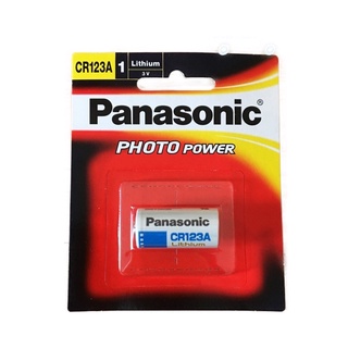 ถ่าน Panasonic CR123A Lithium 3V 1ก้อน ของใหม่