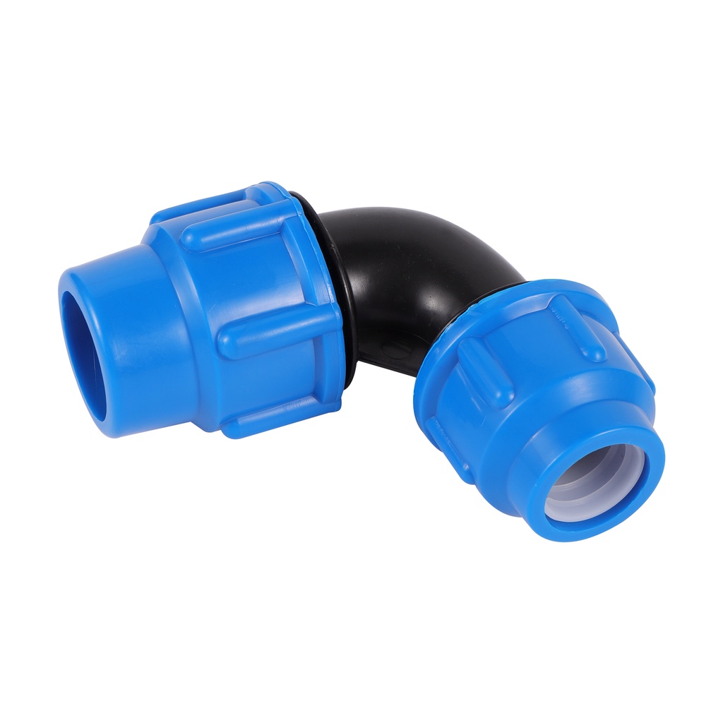 25-20/32-25 มม.พลาสติก PE ท่อน้ํา Quick Connector 90 องศาข้อศอกลด Fast Joint PE ท่อ PVC Fitting อุปกรณ์ชลประทาน - รูปที่ 4