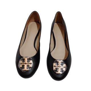 TORY BURCH รองเท้า หนังแกะ ส้นแบน สําหรับผู้หญิง