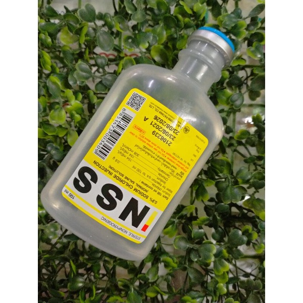 น ำเกล อ Nss 100 Ml 0 9 Sodium Chloride Injection Shopee Thailand