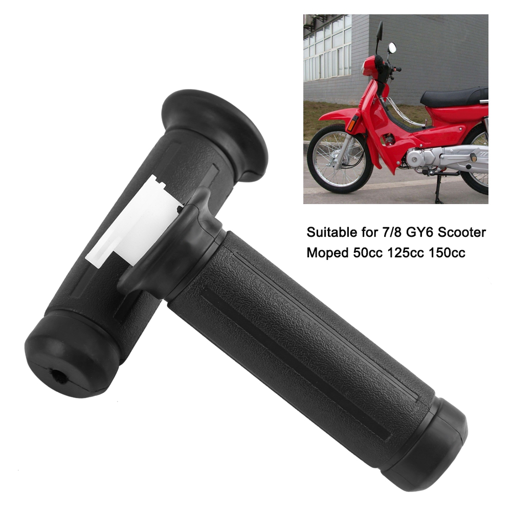 23MM SCOOTER THROTTLE HAND GRIP GRIPS 7//8 INCH HANDLEBAR GY6 MOPED CHINESE