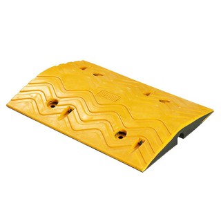 ยางชะลอความเร็ว YAMADA Y1 50X35X5 CM สีเหลือง RUBBER SPEED HUMP YAMADA Y1 50X35X5CM YELLOW