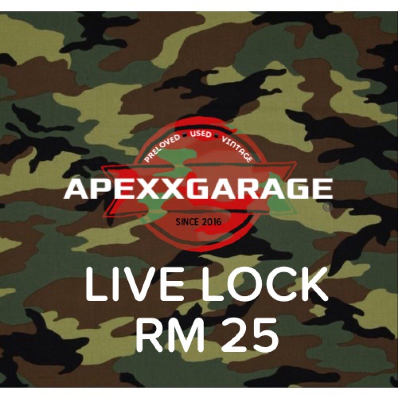 APEXXGARAGE LIVE LOCK RM 25