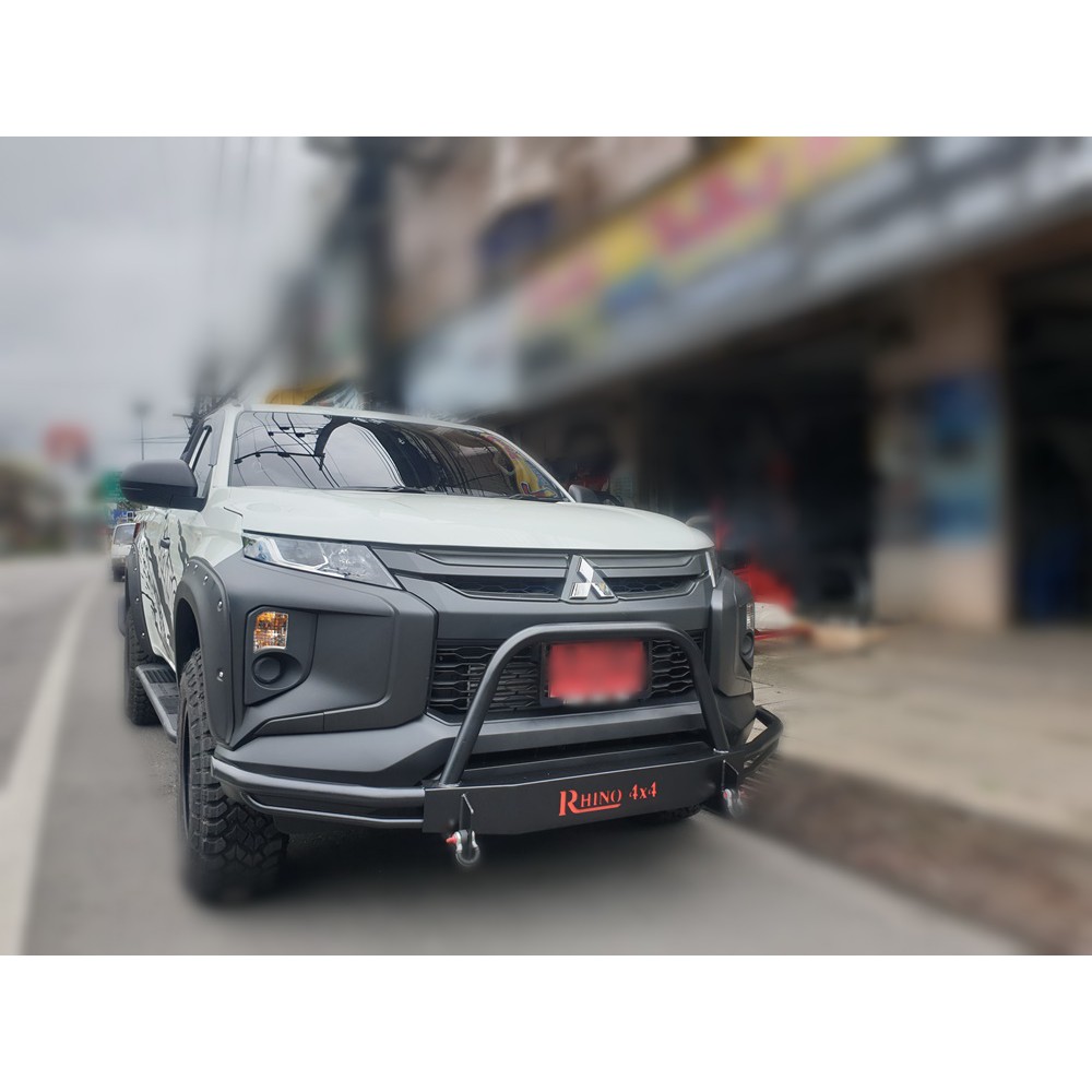 กันชนหน้าไทรทัน 2019 - 2022  R57 Mitsubishi Triton 2019-2023 front off road bumper