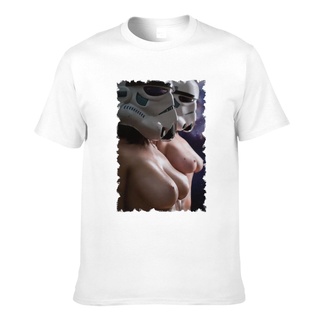 T-shirt  เสื้อยืด พิมพ์ลาย Nude Nakt Darno Darth Wars แฟชั่นสําหรับผู้ชายS-5XL