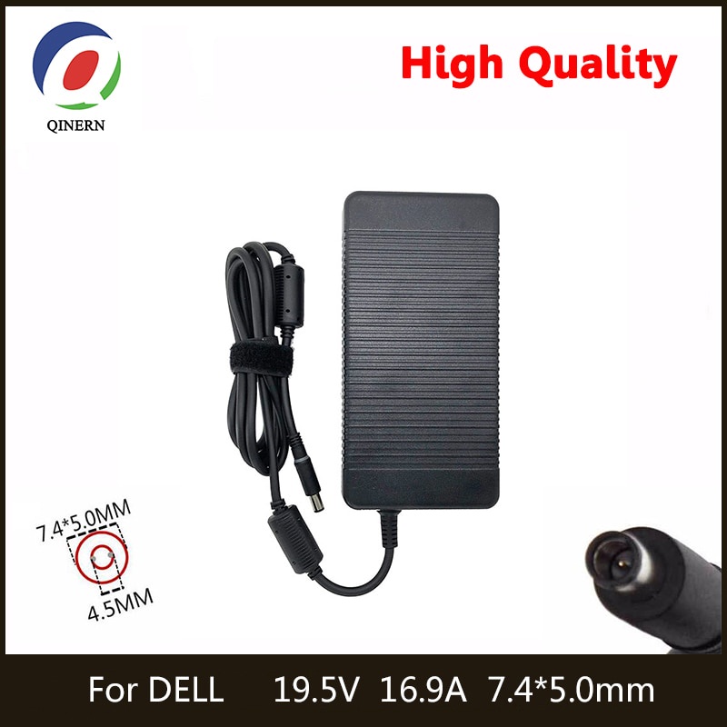 330W Charger 19.5V 16.9A 7.4*5.0 มม.ADP-330AB D อะแดปเตอร์แล็ปท็อปสําหรับ Dell Alienware M18X R1 R2 