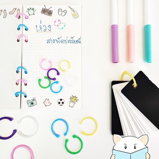 ห่วงพาสเทล DIY สารพัดประโยชน์ ⭐️ Pastel Plastic Rings mimisplan