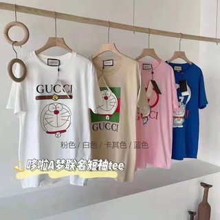 พร้อมส่ง ผ้าฝ้าย 100% เสื้อยืดแขนสั้น oversize เสื้อผ้าเกาหลีผู้หญิง เสื้อแฟชั่น พิมพ์ลาย โอเวอร์ไซส์ เสื้อทรงใหญ่