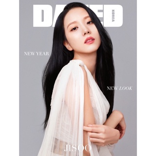 (พร้อมส่ง) Dazed&amp;Confused Korea 2022.01 (Cover : JISOO / Contents : IVE 34p, BEO, Sins)