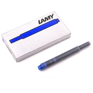 Lamy หมึกเติม T10 สําหรับปากกาหมึกซึม (สีดํา น้ําเงิน แดง) 5 หลอดต่อกล่อง
