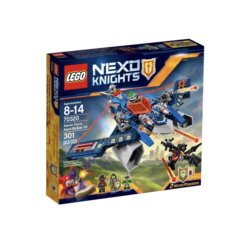 Lego Nexo Knights #70320 Aaron Fox's Aero-Striker V2