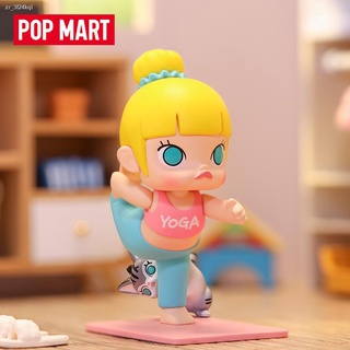 (สปอตสินค้า)☁❦POPMART Bubble Matt MOLLY วันว่าง Series เครื่องประดับทำมือสร้างสรรค์ของขวัญน่ารักToy