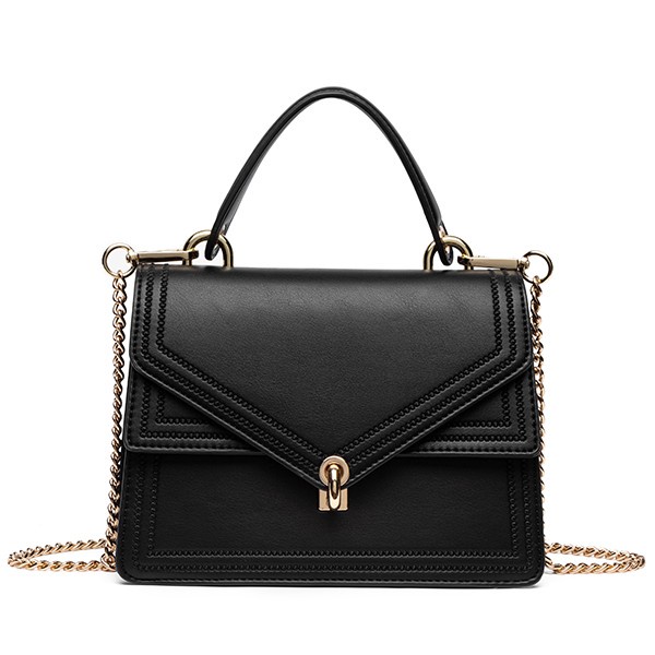 HANA Ashley Sling Bag H082 - Black hitz ต้นฉบับนําเข้ากระเป๋าเป้สะพายไหล่โรงเรียนคุณภาพเย็นกระเป๋าผู