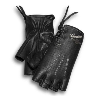 ถุงมือลิขสิทธิ์แท้ HARLEY-DAVIDSON OF UBON  WOMENS DISTRESSED LEATHER GLOVES