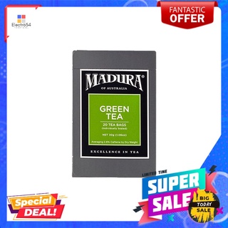 มาดูรา กรีน ที ที แบ็ก 30กรัมMADURA GREEN TEA 30G