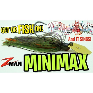 Zman Chatterbait Mini Max เหยื่อตกปลา 1/2 ออนซ์