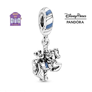 💥พร้อมส่ง💥ใหม่PANDORA Disneyparks Mickey&amp;Minnie Carrousel💯💯🏰 exclusive charms 2020