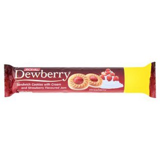 Jackn Jill Dewberry Strawberry 105g  Jackn Jill Dewberry สตรอเบอร์รี่ 105 กรัม แพ็ค 5 ชิ้น