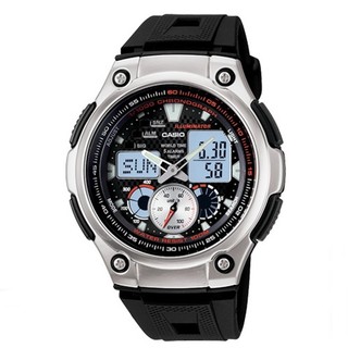 Casio Standard นาฬิกาข้อมือสปอร์ตสายเรซิ่น รุ่น AQ-190W-1A