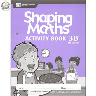 Global Education หนังสือแบบฝึกหัดคณิตศาสตร์ ป.3 Shaping Maths Act.Bk. 3B (3E) NEW