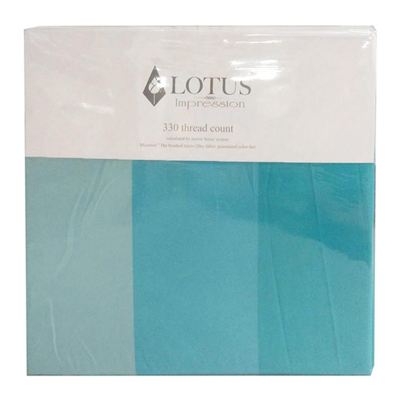 🔥ยอดนิยม!! โลตัส ผ้าปูที่นอน รุ่น LISD9B ขนาด 3.5 ฟุต แพ็ค 3 ชิ้น Lotus Bed Sheet 3.5 ft #LISD9B x 3 Pcs