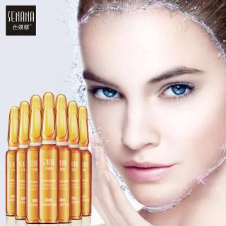 VIBRANT GLAMOR Niacinamide เซรั่มต่อต้านริ้วรอย + 24 พันทอง Ampoule สาระสำคัญไวท์เทนนิ่งชุ่มชื้นยกกระชับดูแลผิว