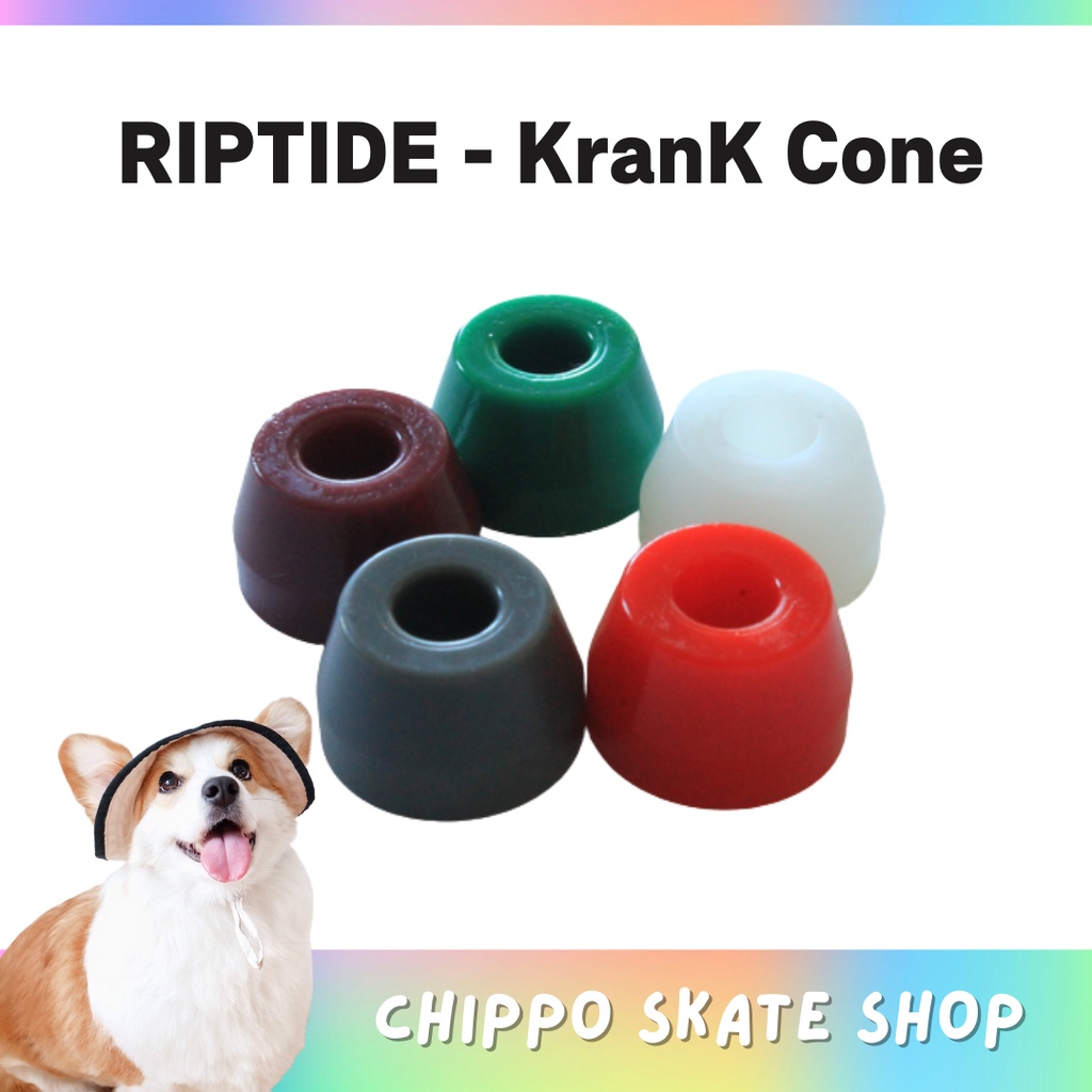 🔥RIP TIDE KranK Cone Bushings พร้อมส่ง บุชชิ่ง ลองบอร์ด riptide longboard bushings