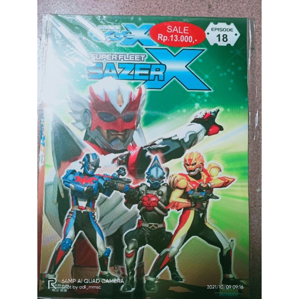 VCD SAZER X eps.18 ดั้งเดิม