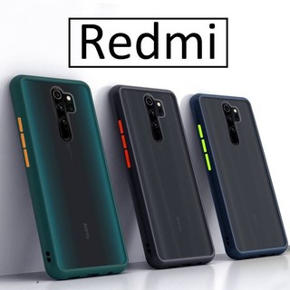 เคสขอบสี เคส Xiaomi Redmi Note7 / Note 8 / Note 8pro เคส เรดมี่ เคสเสี่ยวมี่ เคสกันกระแทก เคสโทรศัพท์ เคสมือถือ case