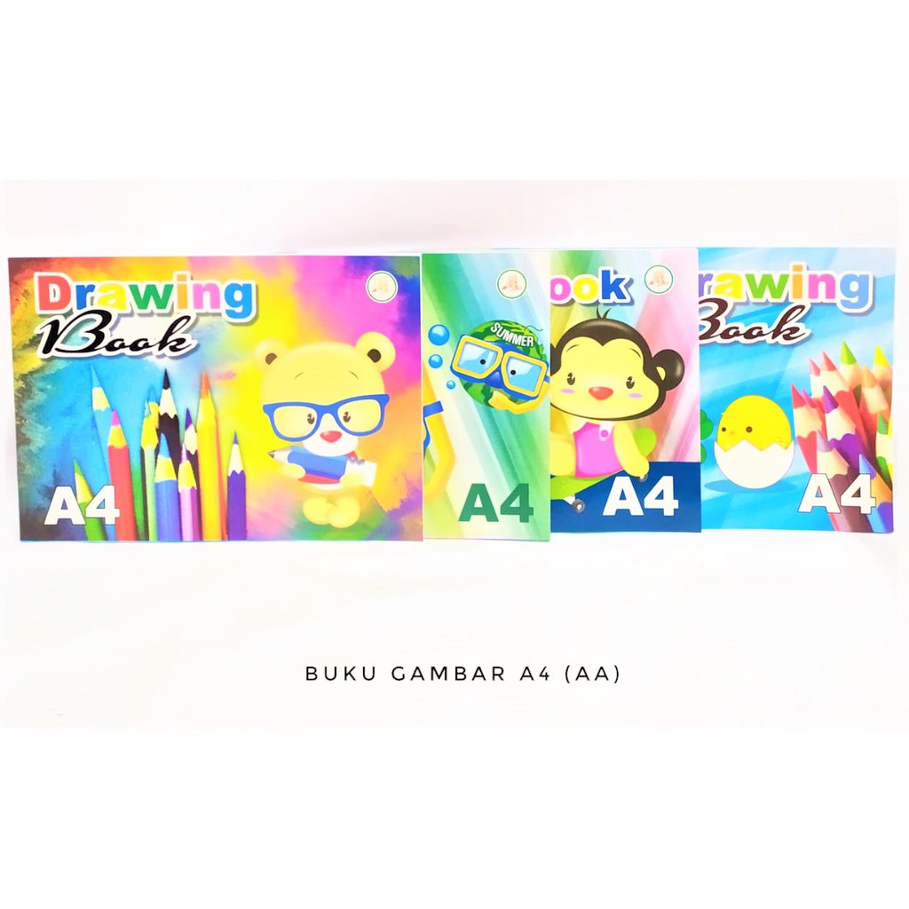 A4 DRAWING BOOK A4 AA DRAWING BOOK CONTAINS 8 แผ่น