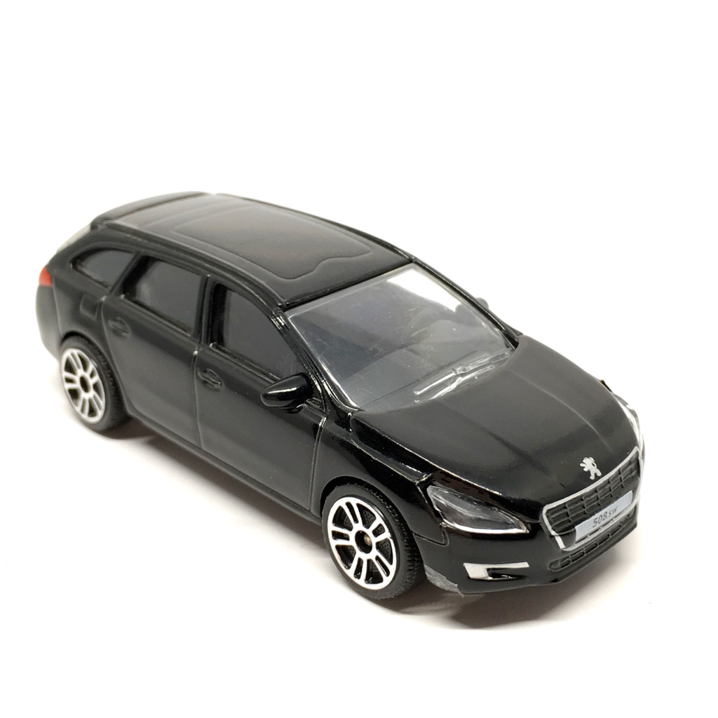 Majorette Peugeot 508 SW - Black Color /Wheels D5S /scale 1/62 (3 inches) no Package