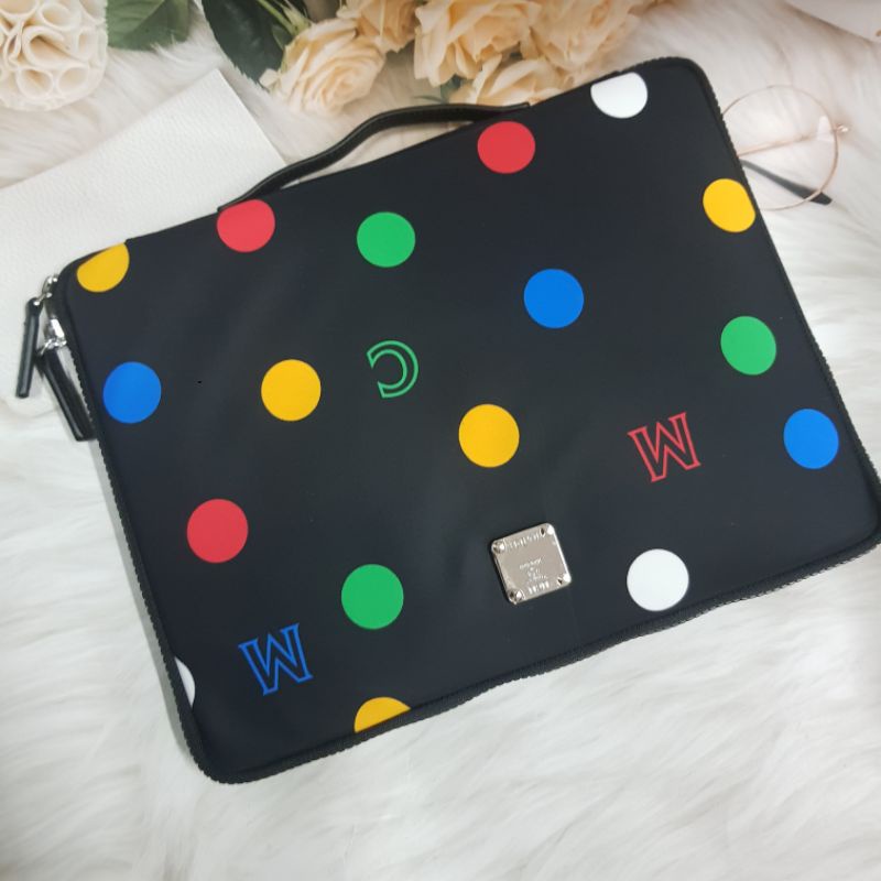 ★ ส่งฟรี กระเป๋าใส่ Ipad Mcm Ipad case pouch พร้อมส่ง ★ New  ของแท้100%
