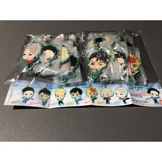 🇯🇵 (ยกเซท8ชิ้น) กาชาปอง แสตรปยาง Gashapon Yuri on Ice Rubber Strap