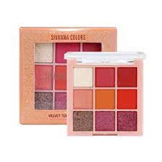 SIVANNA VELVET TOUCH PALLETE EYESHADOW