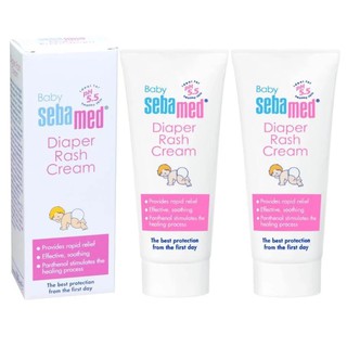 Sebamed Baby Diaper Rash Cream 50ml ครีมทาผื่นผ้าอ้อม 2 หลอด