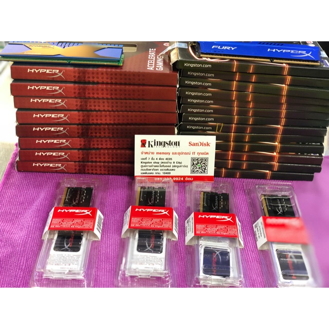 RAM NOTEBOOK DDR4/2400 KINGSTON HYPER-X