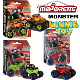 รถ มาจอเร็ต majorette model car monster rockerz รถเหล็ก scale 1:64