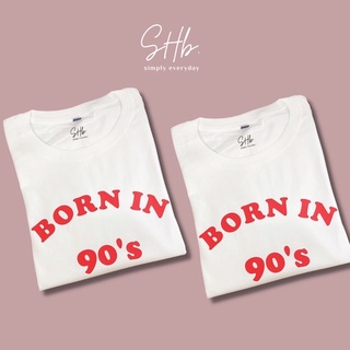 sherbettee|เสื้อยืดลาย born in 90’s