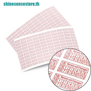 【shine】ป้ายฉลากนิรภัย รับประกัน 2018-2020 200 ชิ้น