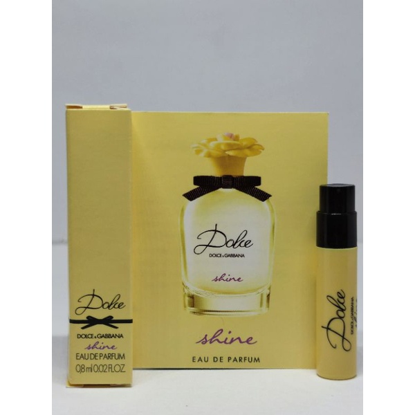 Vial DOLCE & GABBANA Shine EDP 0.8ml น้ำหอมพกพา ไวออลแท้