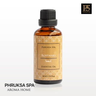 PHRUKSA SPA น้ำมันหอมระเหยธรรมชาติ บริสุทธิ์ 50 มล. (เลือกกลิ่นได้) (Essential Oil Pure 100%)ใช้สำหรับ เครื่องพ่นไอน้ำ