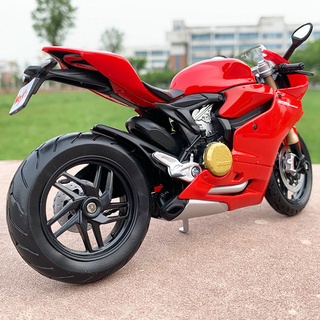 ♟㍿☸Meritor รูปที่ 1 12 โลหะผสมรถจักรยานยนต์รุ่น Kawasaki Ducati Yamaha Honda BMW รถจักรจำลองตกแต่ง