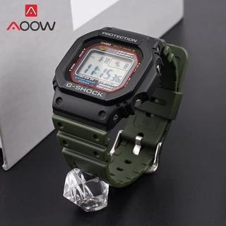 สายนาฬิกาข้อมือ สายยางสเตนเลส TPU แบบเปลี่ยน สําหรับ Casio G-SHOCK DW-5600 GW-M5610 GW-B5600 GA-2100